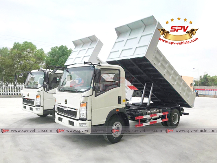 4 CBM Tipper Truck SINOTRUK - LF